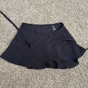 Bloch Vera Wrap Black Ballet Skirt